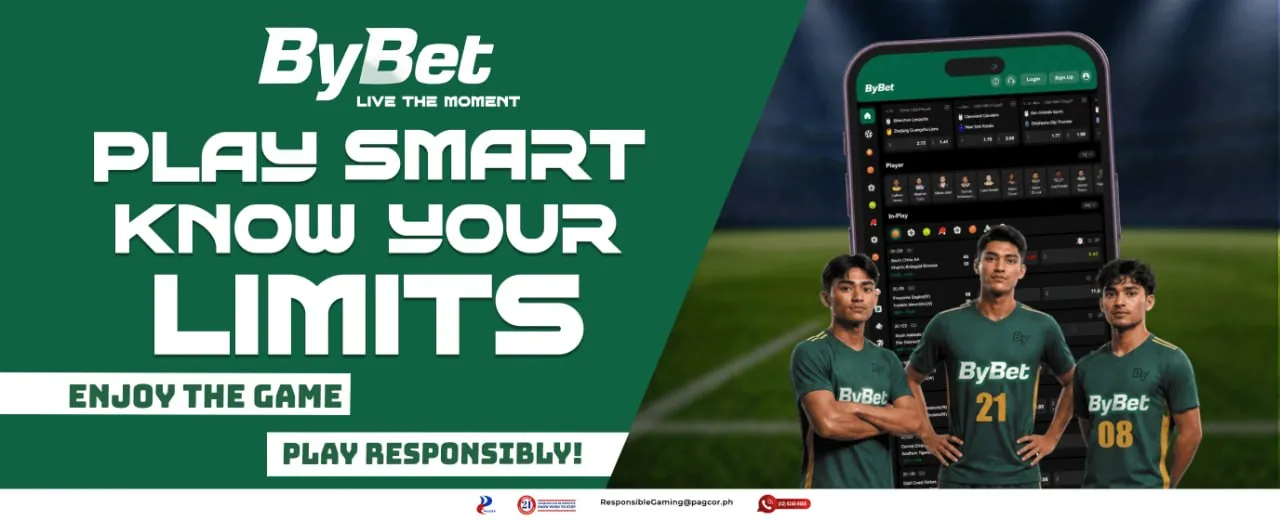 ByBet play smart know your limits enjoy the game play responsibly